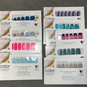 Color street nail strips MERMAID bundle!! (9 sets!!)